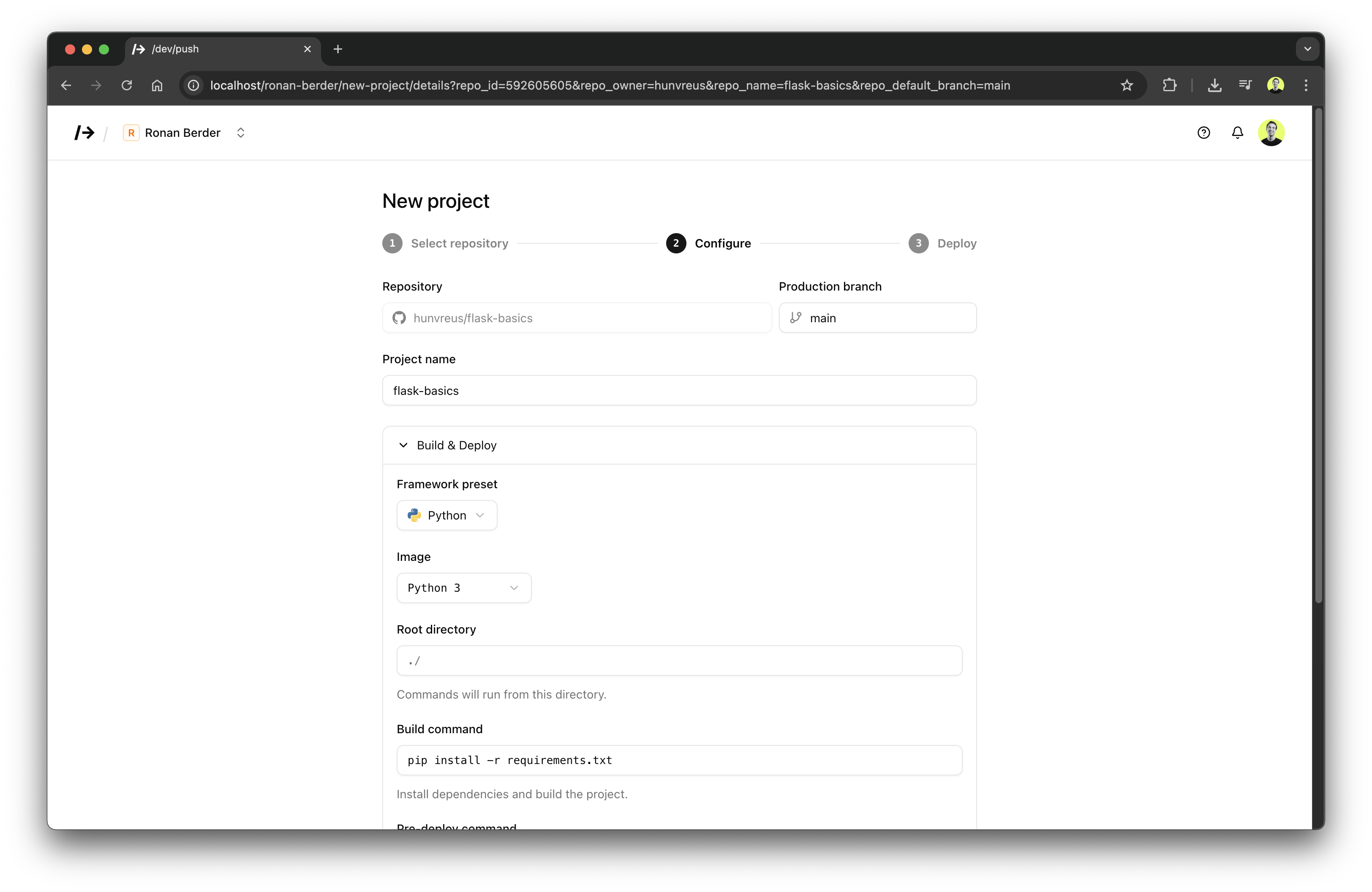 Project details
